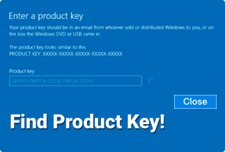 windows 10 pro missing product key