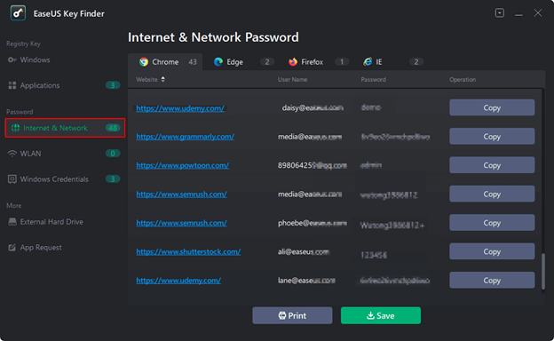 Select Internet and Download