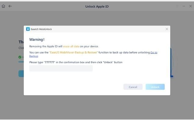 How to bypass activation lock with Easeus Mobiunlock Step 3
