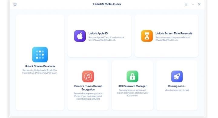 How to bypass activation lock with Easeus Mobiunlock Step 1