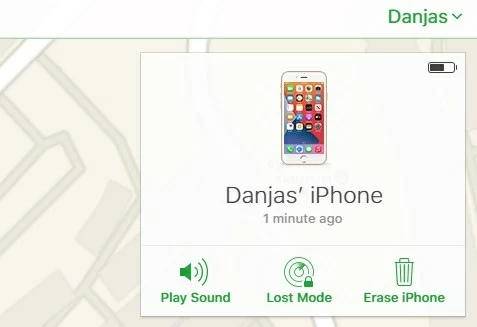 click on erase option