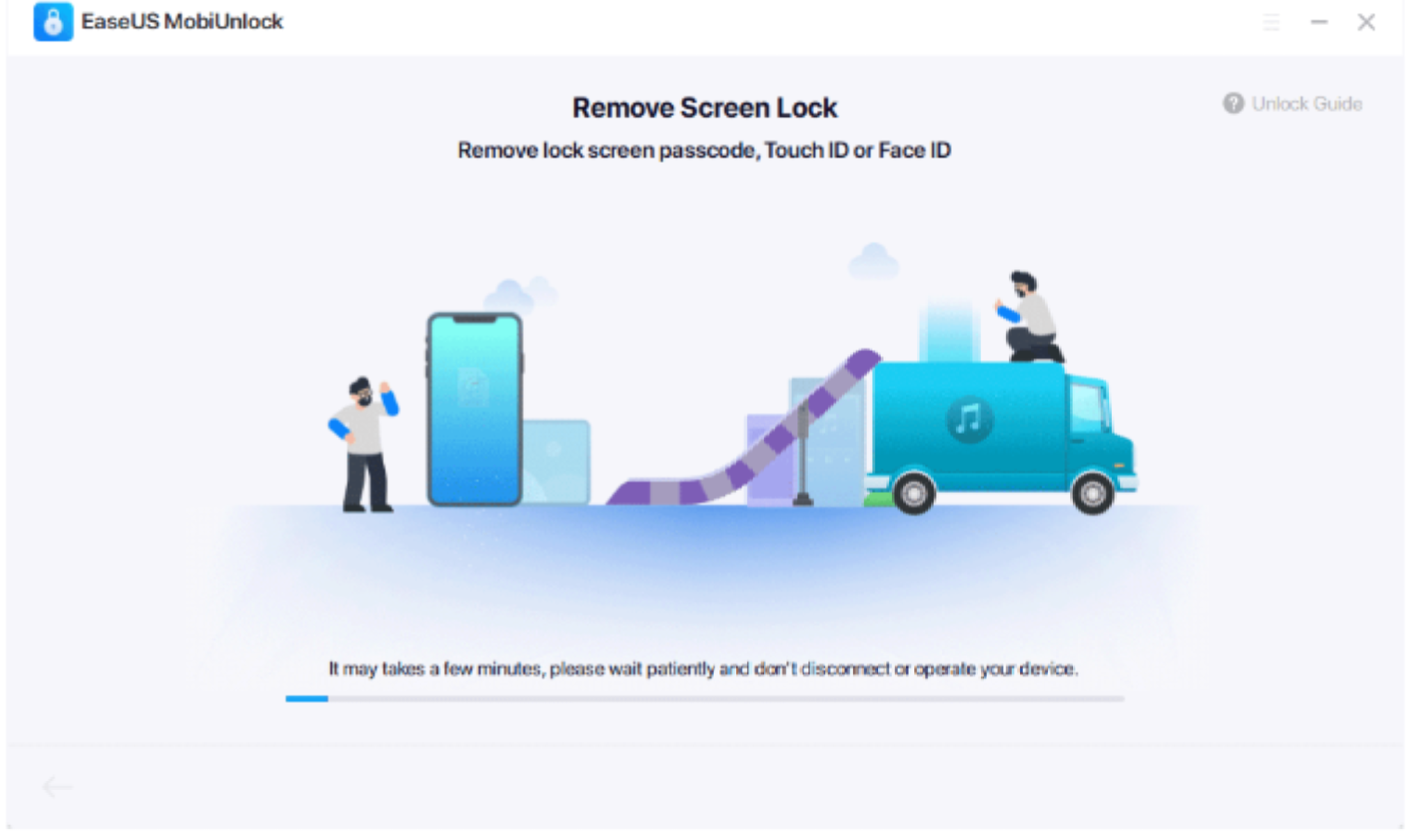 how to remove icloud from iphone/ipad without password step 5