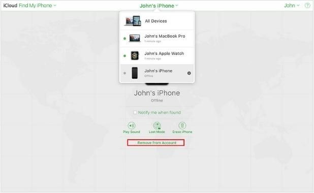 How to bypass activation lock with iCloud Step 3