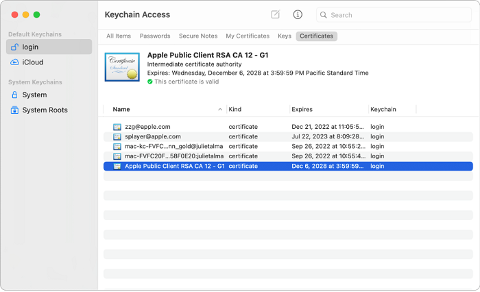 How to view Wi-Fi password via keychain access Step 3