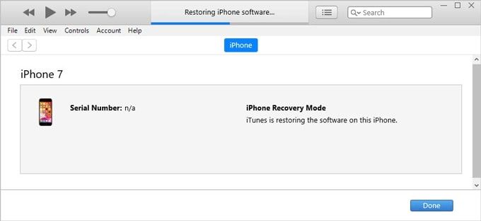 tap on the done option