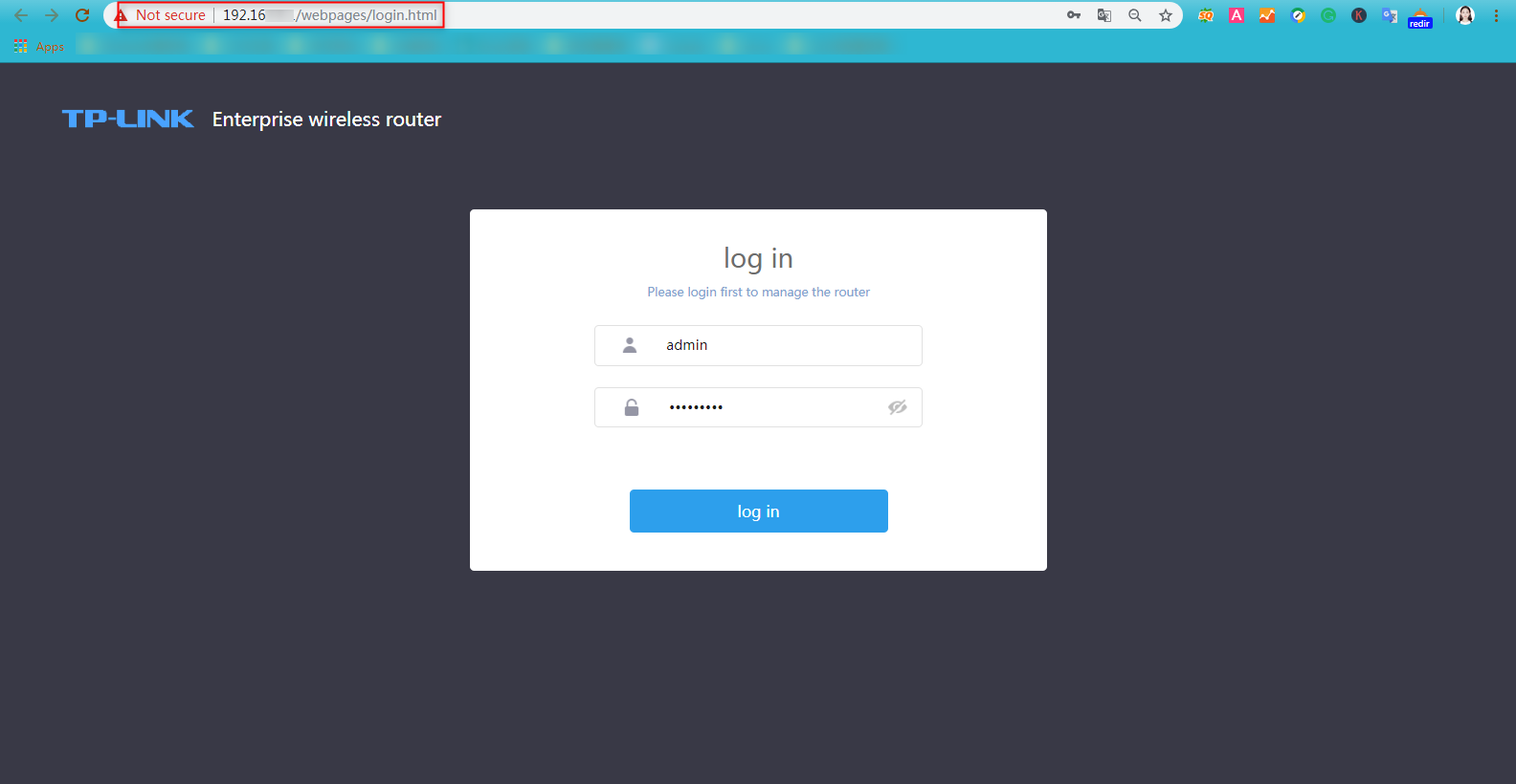 How to view Wi-Fi password via router settings Step 2