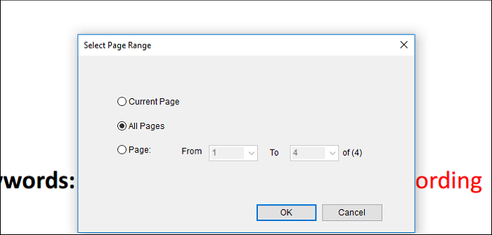 select page range