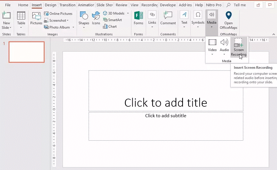 How to screen record on HP Laptop with Microsoft Powerpoint