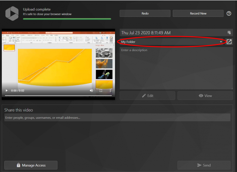 How to screen record on a Dell Laptop with Panopto Express