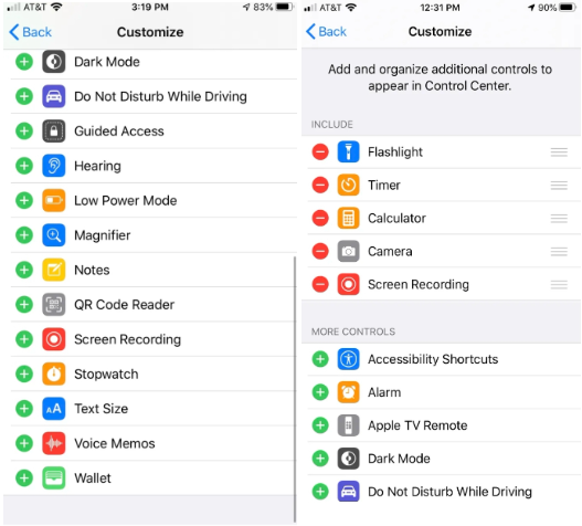 How to screen record disney plus on iPhone for free with Screen Record Feature Step 2