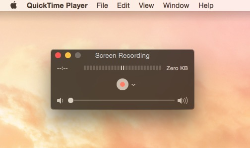 How to screen record disney plus on Mac for free with Quick Time Player Step 3