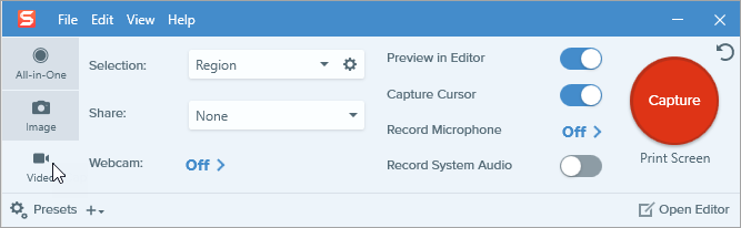 How to screen record on HP Laptop with Snagit
