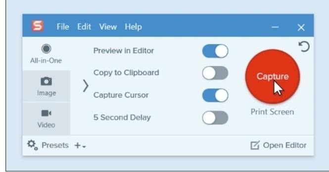 How to screen record on HP Laptop with Snagit