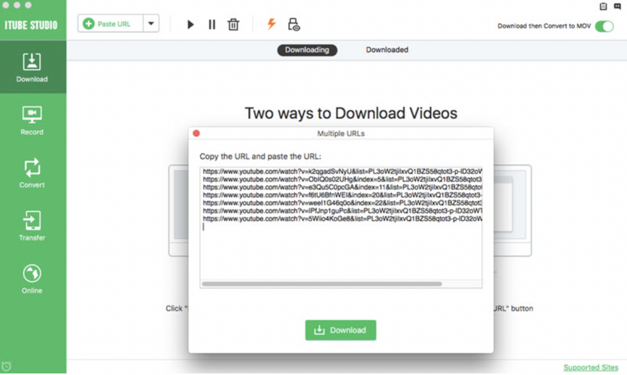 steps of downloading video subtitles