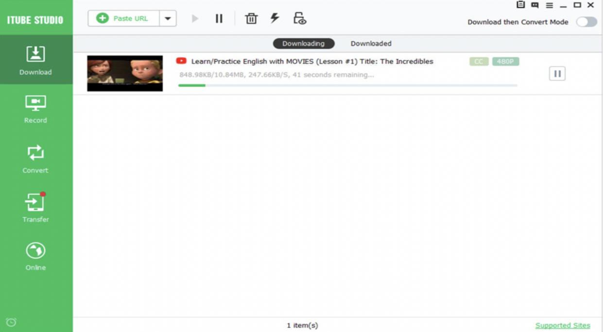 steps of downloading video subtitles