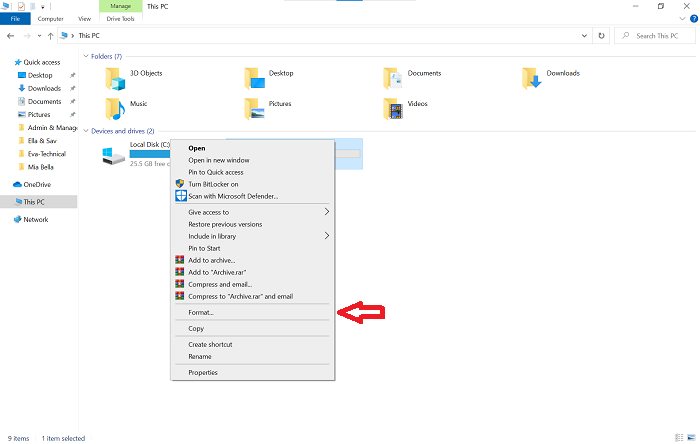 3 Ways to Fix the File is Too Large Method 1 by Using Windows Explorer Step 2