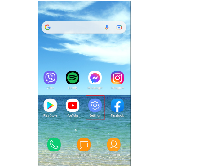 5G Network Not Showing up on Android Step 1
