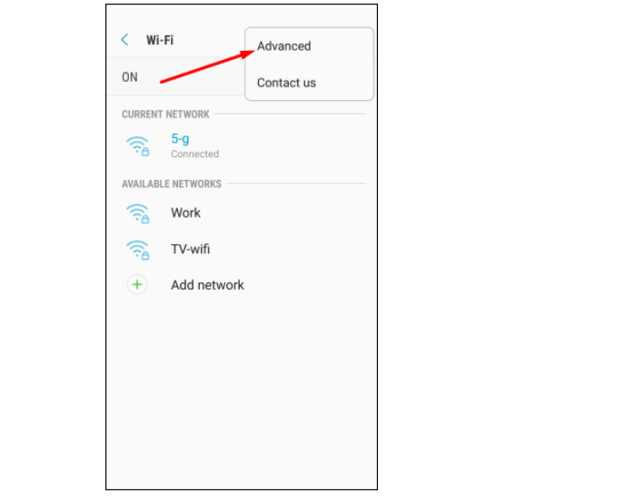 5G Network Not Showing up on Android Step 4