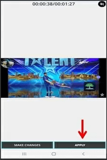 Click Apply to  save