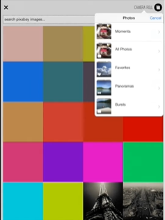 Select the photo you want to watermark