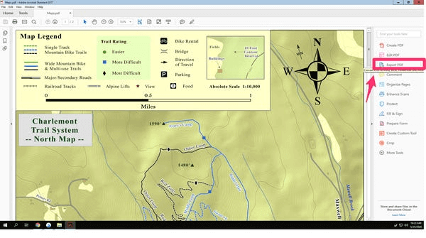 Converting PDF to jpg using Adobe Acrobat