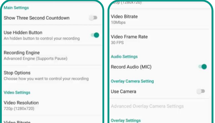 ADV Screen Recorder screenshot