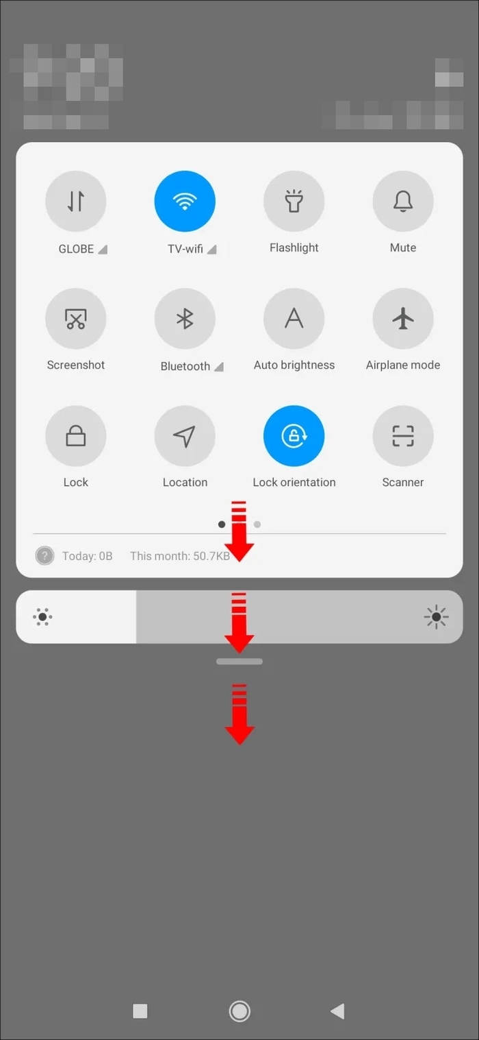 android screen recording option
