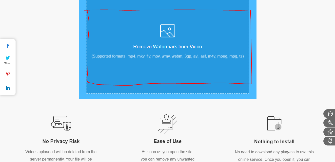 Apowersoft Online Video Watermark Remover