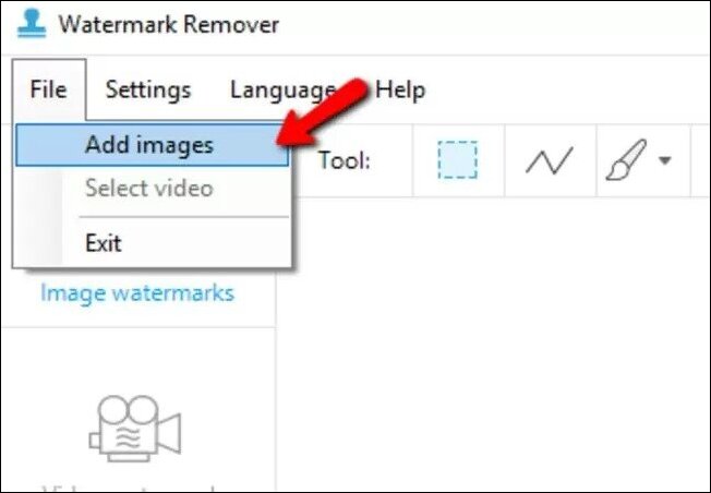 launch apowersoft watermark remover