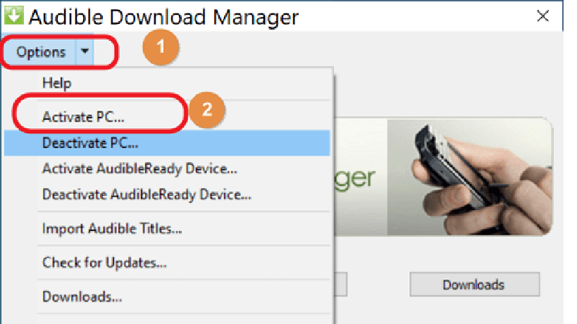 Audible Download Manager for Windows PC