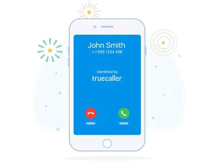 truecaller interface