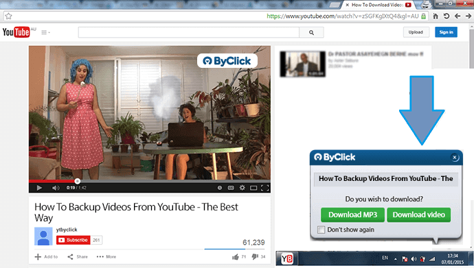 by click video downloader