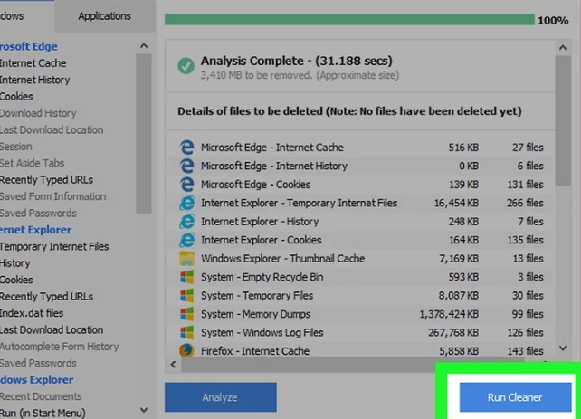 CCleaner app for duplicate video finder Step 5