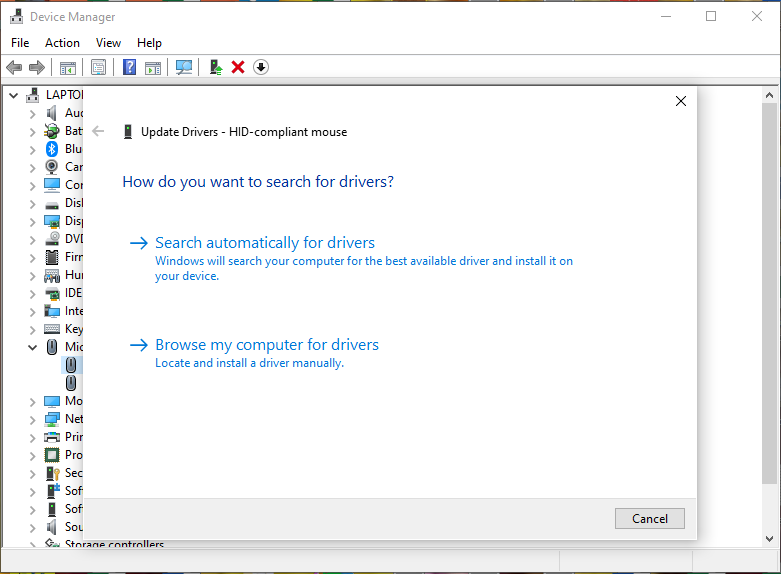 Check the receiver on another Windows computer