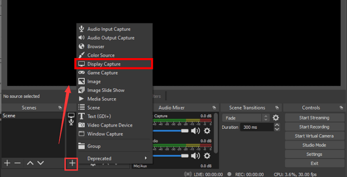 choose-display-capture-obsstudio