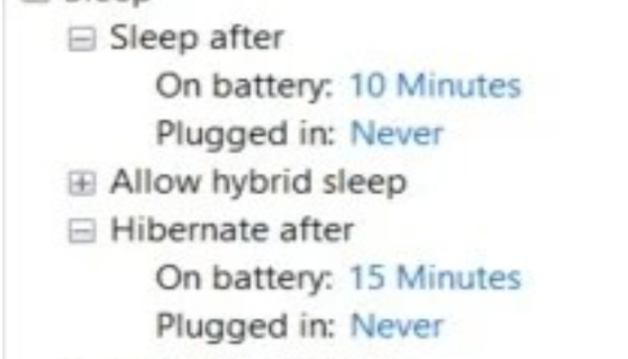 Click On Sleep After