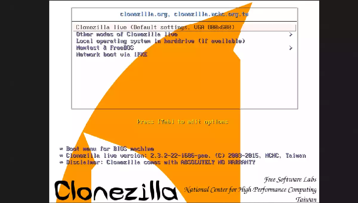 Clonezilla