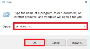 disable cft loader run services msc