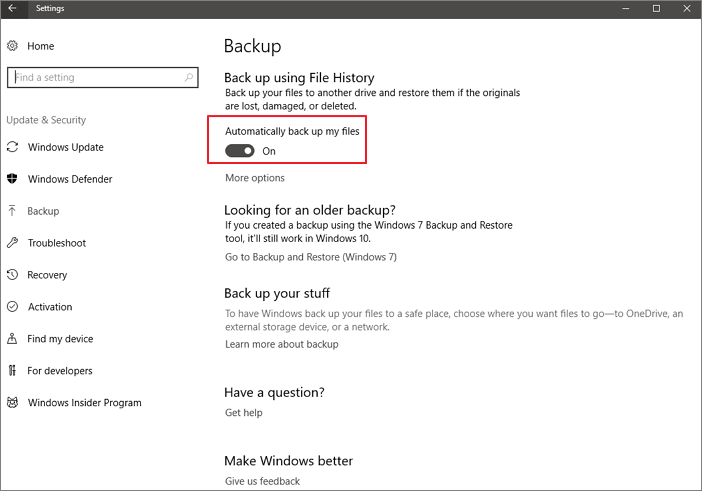 delete file history folder manually