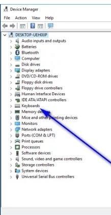 How to disable keyboard in Windows with Device Manager Step 2
