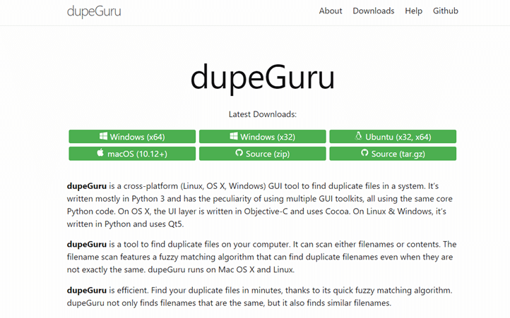 dopeGuru app for duplicate video finder