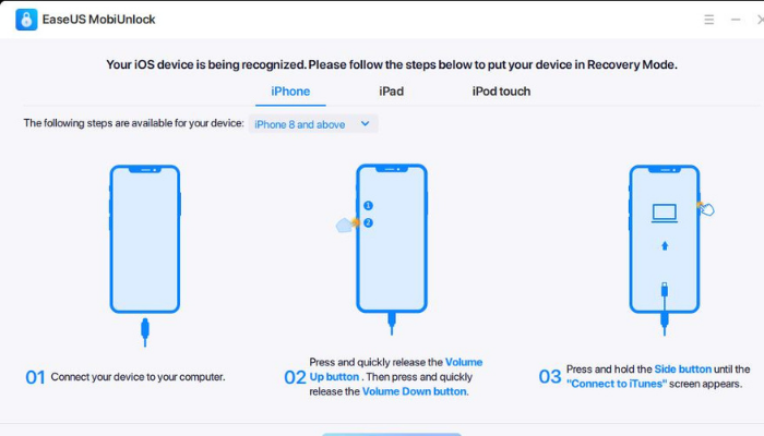 EaseUS MobiUnlock Use