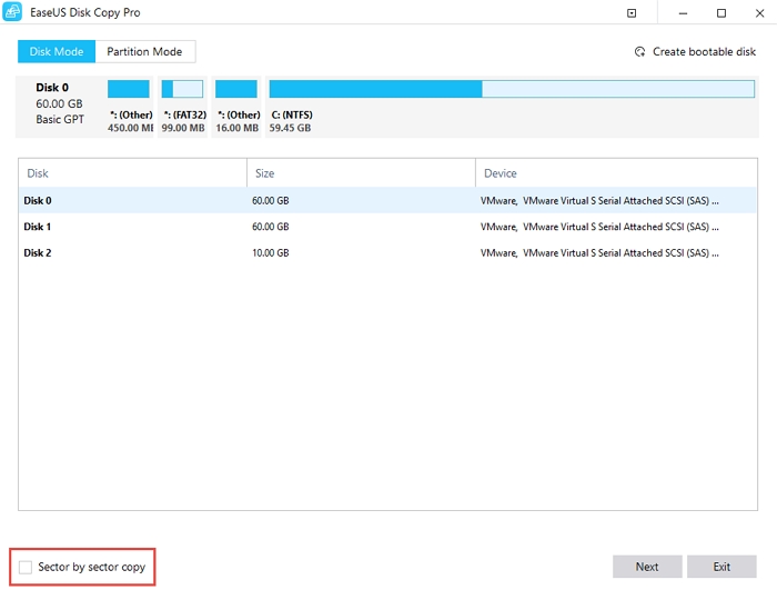 EaseUS Disk Copy Pro