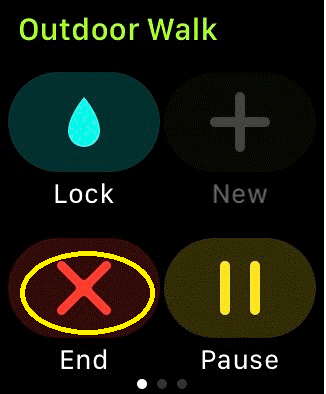 End workout mode to fix apple watch battery draining fast