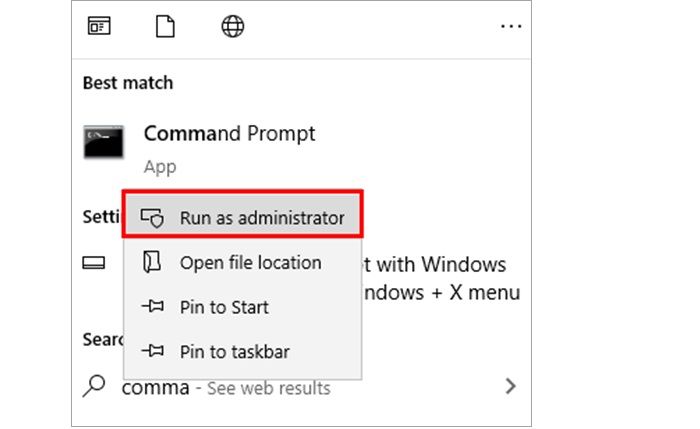 Ethernet Doesn't Have A Valid IP Configuration Clear Network Cache Step 1