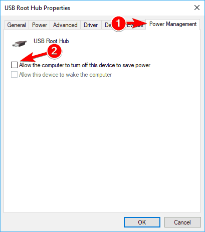 disable your pc to turn off mass storage device to fix hard drive disconnecting and reconnecting