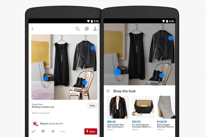 Find Clothes by using the Pinterest Visual Search Feature