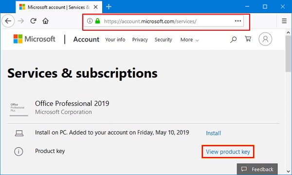 microsoft store service and subscriptions