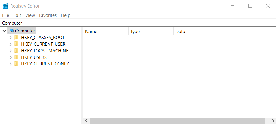 Find software license keys in the Registry window