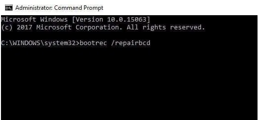Fix BCD files for bad system config info error step 3